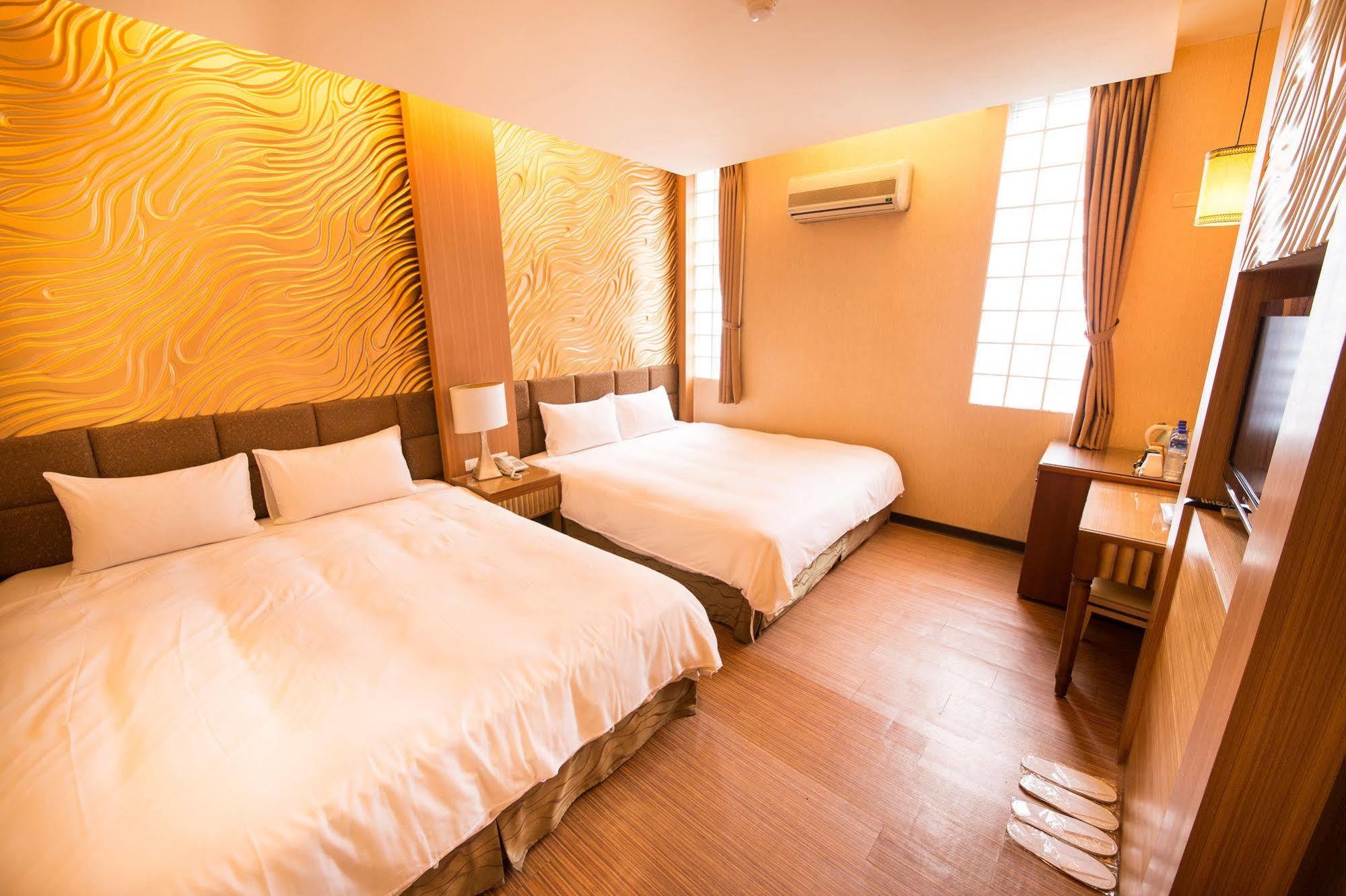 Aoike Hot Spring Hotel Jiaoxi Bagian luar foto